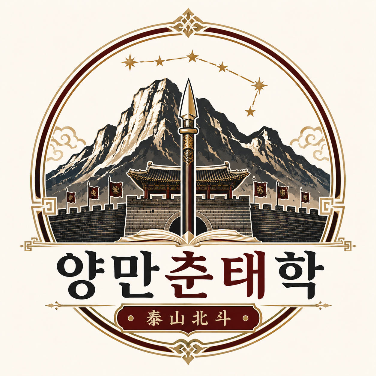 양만춘태학 로고
